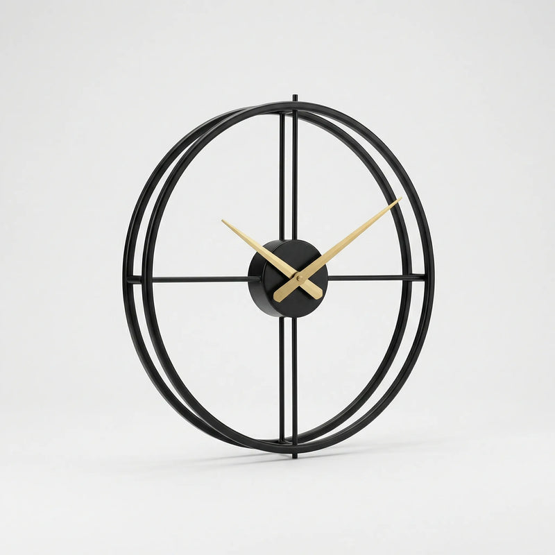 Minimalistische Runde Wanduhr - Skandara