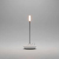 Minimalistische Tischlampe Aluminium - Lightara