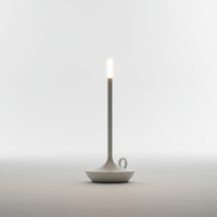 Minimalistische Tischlampe Aluminium - Lightara