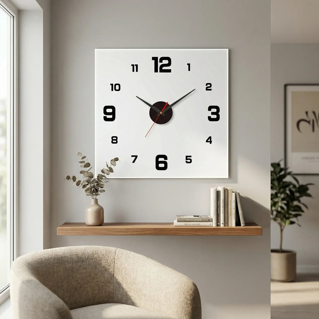 Minimalistische Wanduhr - Aurello