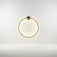 Minimalistische Runde Wandleuchte - Glowring
