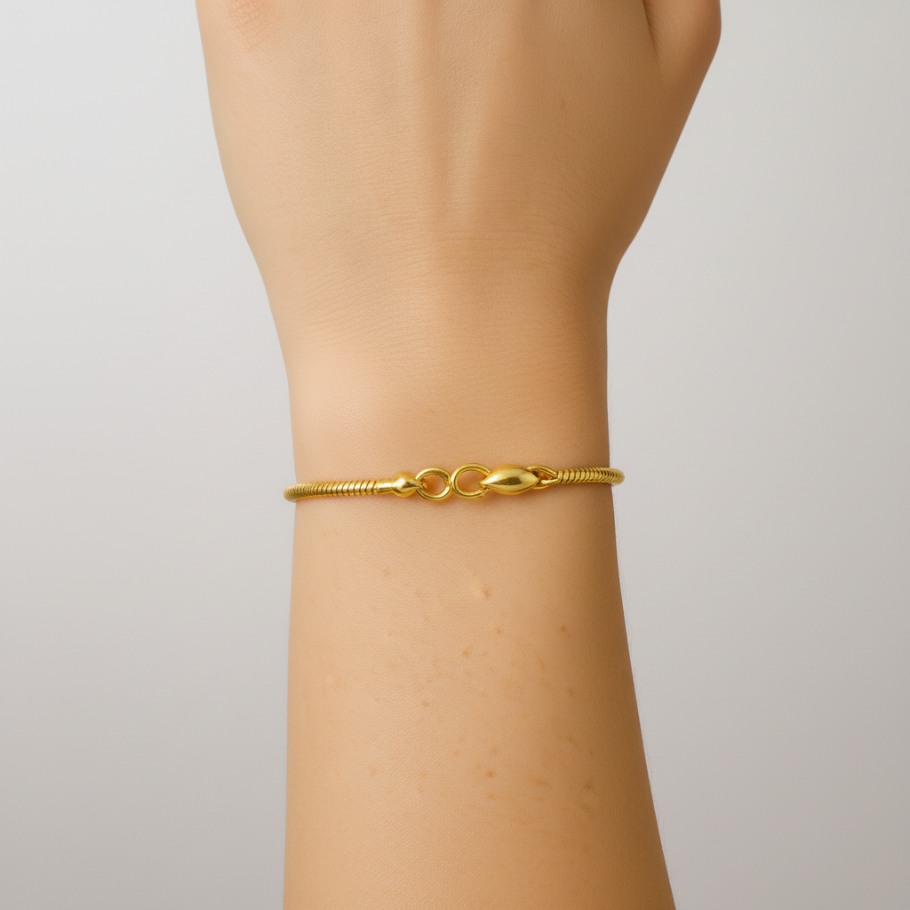Minimalistisches Armband - SnakeBangle 
