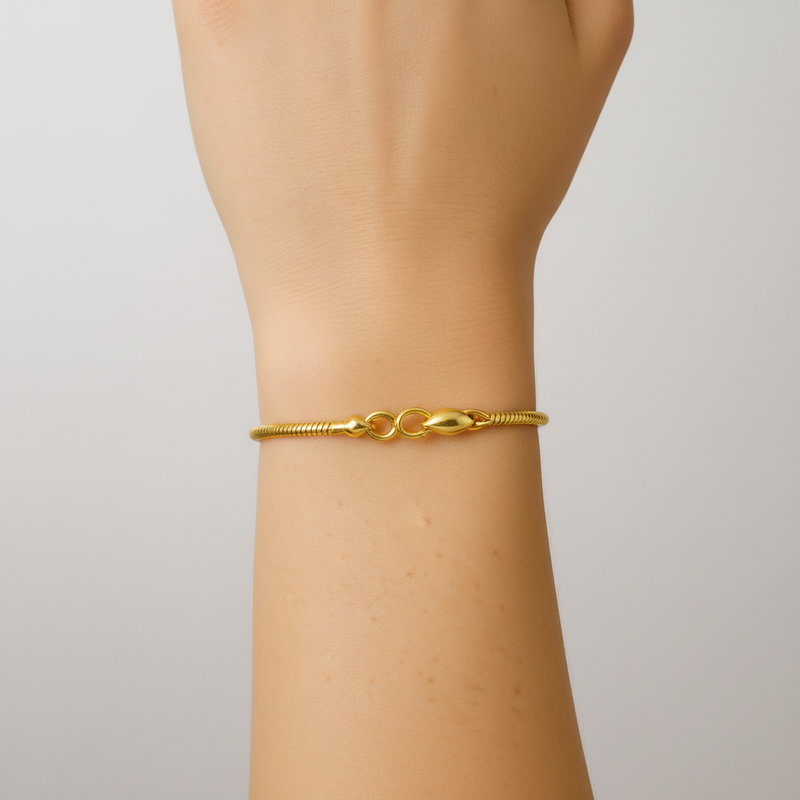 Minimalistisches Armband - SnakeBangle 