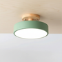 Minimalistisches Flaches Deckenleuchtenmodell - Woodluma