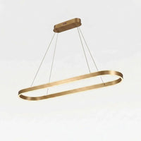 Modern Oval Pendant Light -  Ovalum