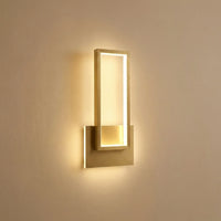 Modern Rectangular Wall Lamp - Brillane