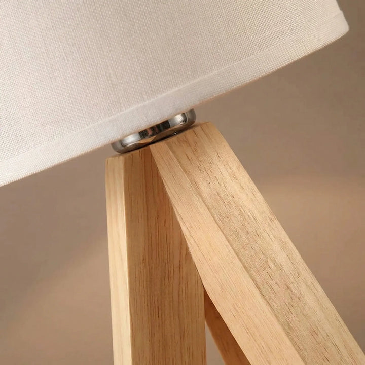 Modern Wooden Standing Table Lamp -  Sylvano