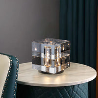 Modern Cube Table Lamp -  Crystalix