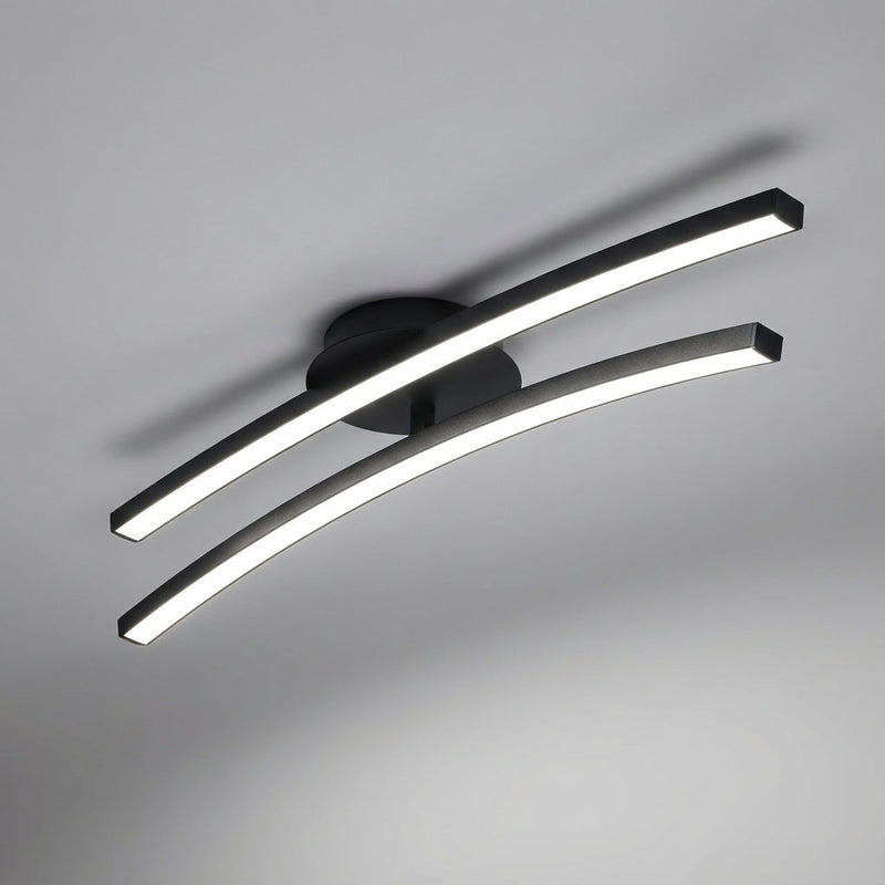 Modern Curved Ceiling Fixture -  Curvion