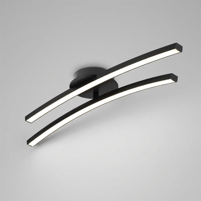 Modern Curved Ceiling Fixture -  Curvion