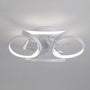Modern Flush Mount Ceiling Fan Light -  Vintarao