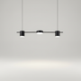 Moderne Aluminium Pendelleuchte - Glowlume