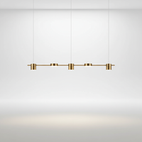 Moderne Aluminium Pendelleuchte - Glowlume