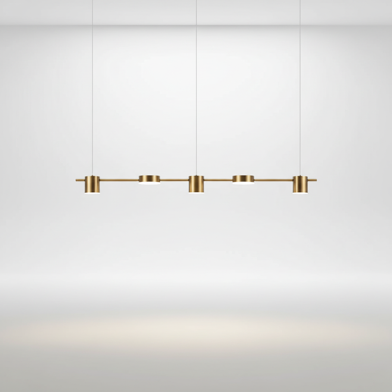 Moderne Aluminium Pendelleuchte - Glowlume