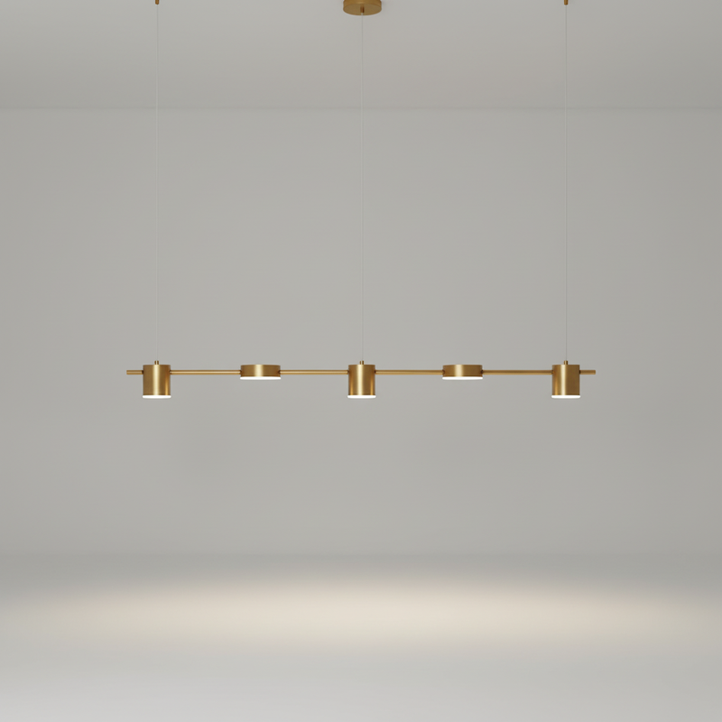 Moderne Aluminium Pendelleuchte - Glowlume