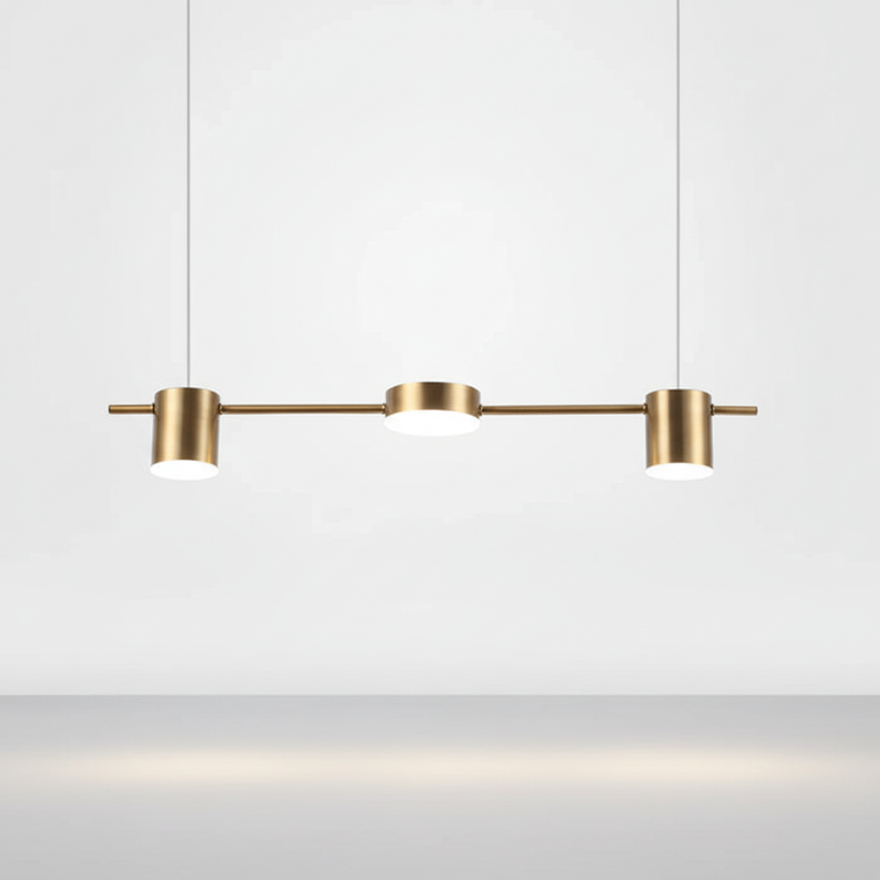 Moderne Aluminium Pendelleuchte - Glowlume