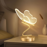Moderne LED Tischlampe - LumiFlutter