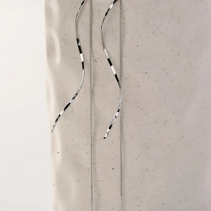 Moderne Ohrstecker - LongWaves 