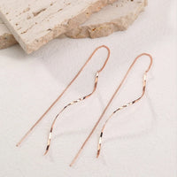 Moderne Ohrstecker - LongWaves 