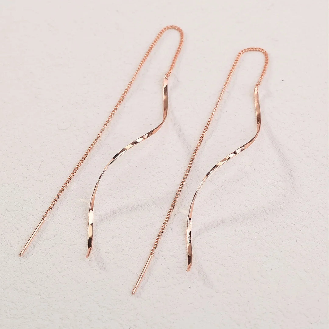 Moderne Ohrstecker - LongWaves 