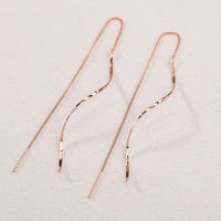 Moderne Ohrstecker - LongWaves 