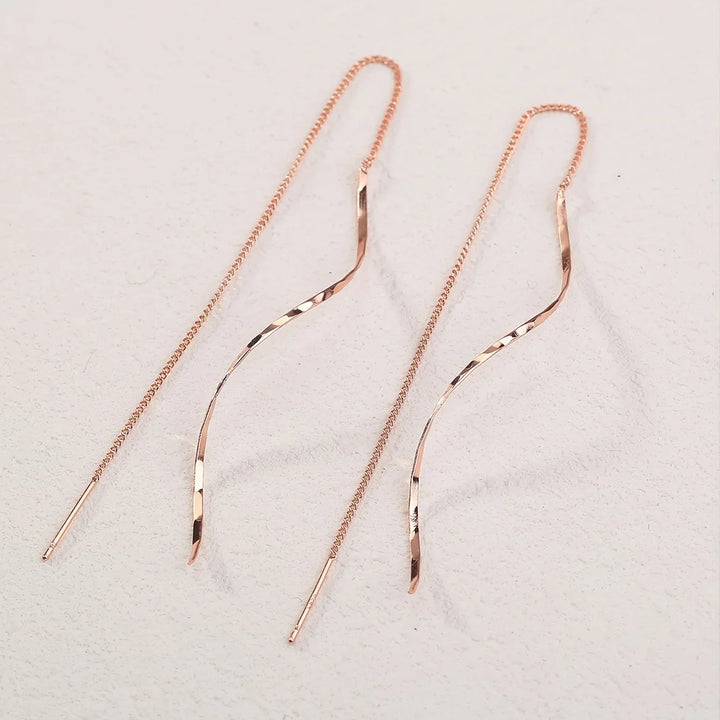 Moderne Ohrstecker - LongWaves 