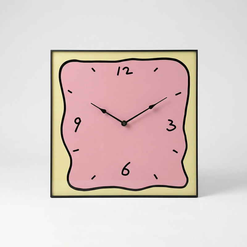 Moderne Quadratische Wanduhr - TimeLuma