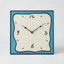 Moderne Quadratische Wanduhr - TimeLuma