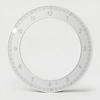 Moderne Ring-Wanduhr - ChronaLoop