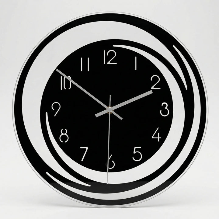 Moderne Runde Wanduhr - Quietora