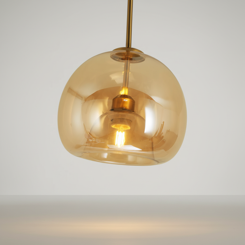 Moderne Gold Schwarze Designleuchte - Aurelight