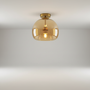 Moderne Gold Schwarze Designleuchte - Aurelight