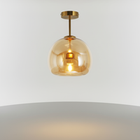 Moderne Gold Schwarze Designleuchte - Aurelight