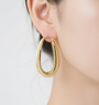 Moderne Ovale Ohrringe - ModernHoops 