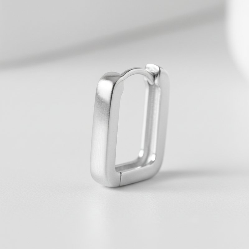 Moderne Rechteckige Ohrringe - IsabelleJewels 