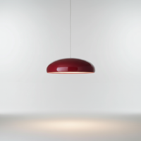 Moderne Runde Pendelleuchte Metall - Glowline