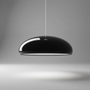 Moderne Runde Pendelleuchte Metall - Glowline