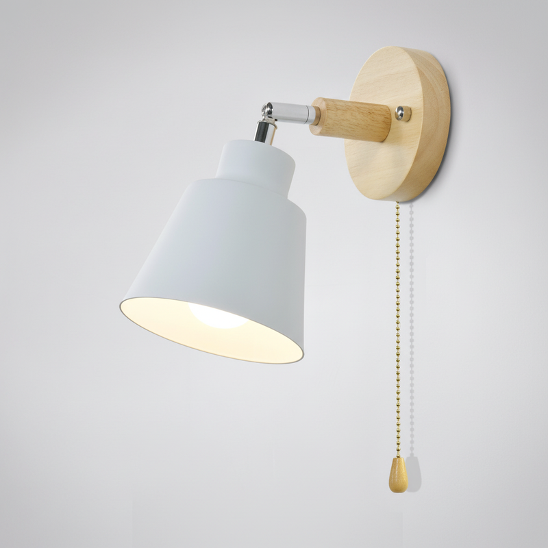 Moderner Wandspot Mit Zugschalter - TurnLume