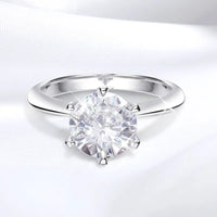Moissanit Ring - SparkleMoment 
