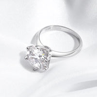 Moissanit Ring - SparkleMoment 