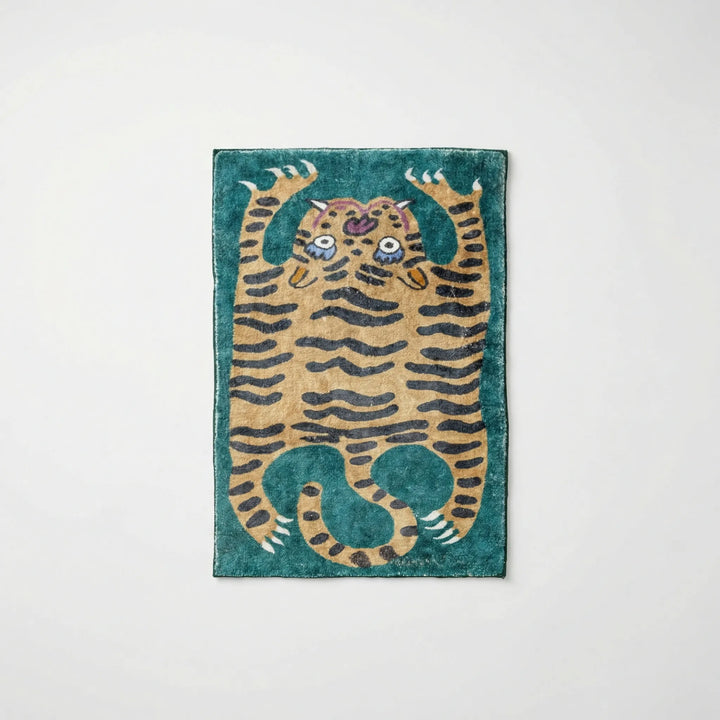 Motivteppich Mit Tierprint - TigraLoom