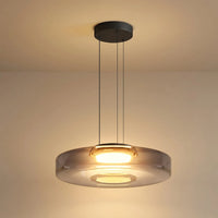Multi-Tier Tinted Glass Pendant Light -  Halora