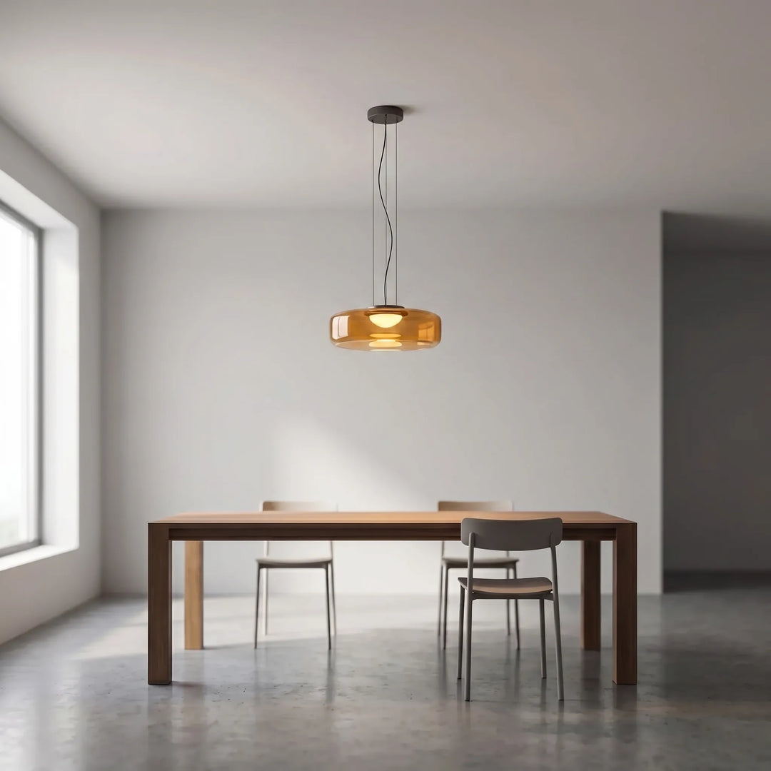 Multi-Tier Tinted Glass Pendant Light -  Halora