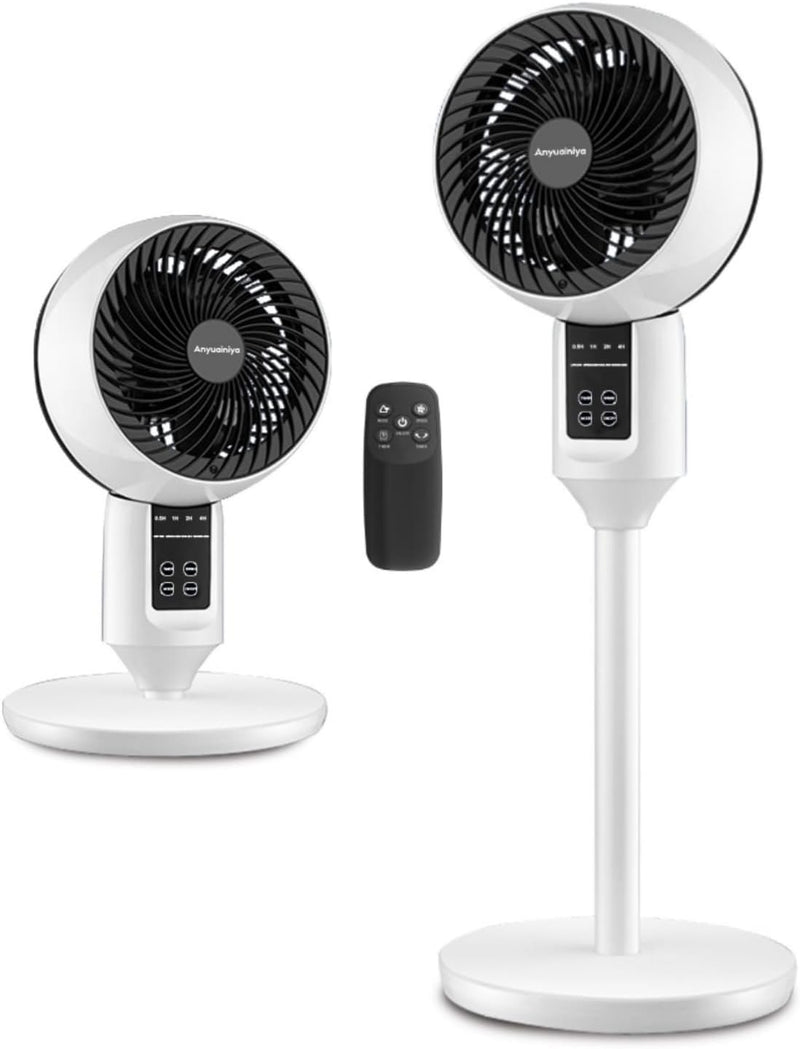 Multidirektionaler Oszillierender Raumventilator Mit Fernbedienung - Ventorix