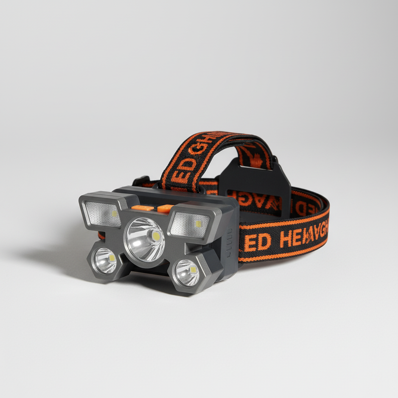 Multimodus Outdoor Sicherheitslampe - Headflux