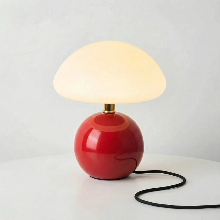 Mushroom-Shaped Ceramic Table Lamp -  Musella