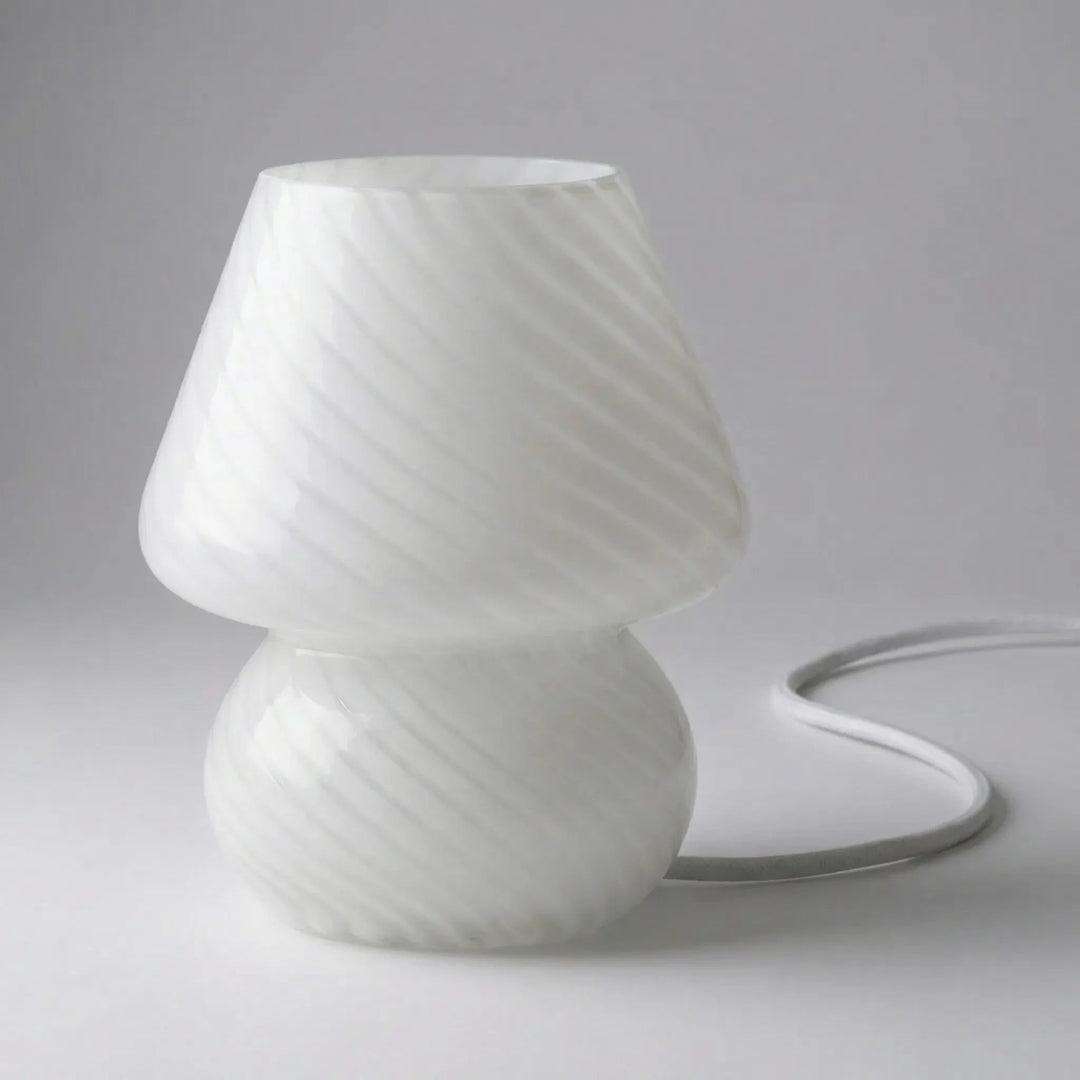Mushroom-Style Murano Glass Table Lamp -  Mushrova