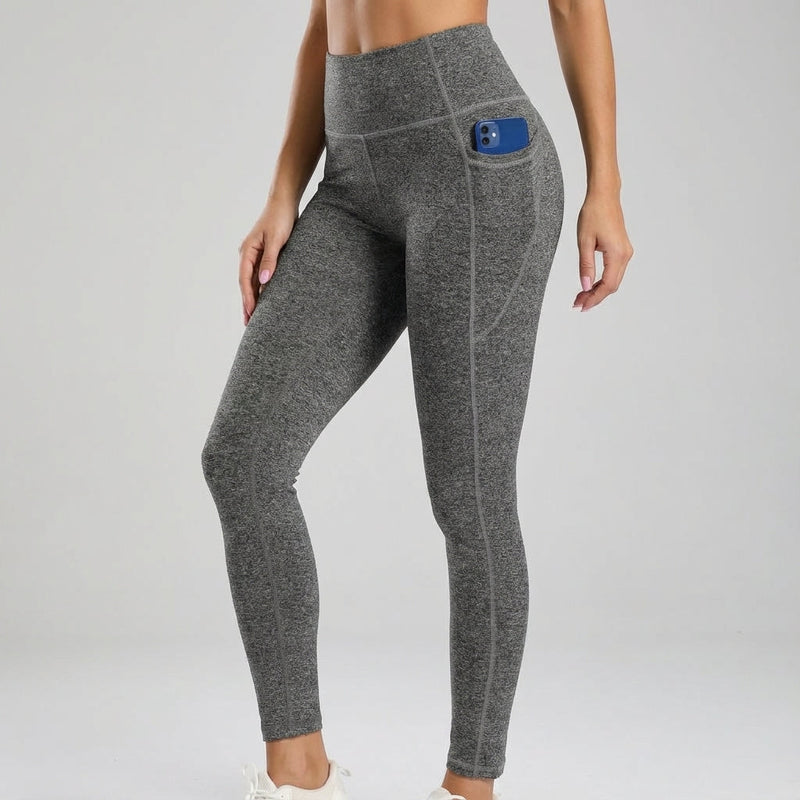 Nahtlose Fitnessleggings Mit Taschen - Lillian