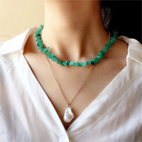 Naturinspirierte Halskette - CrystalCharm 