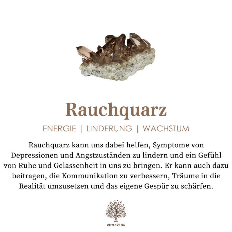 Natürliche Kristallkette - CrystalLyra 